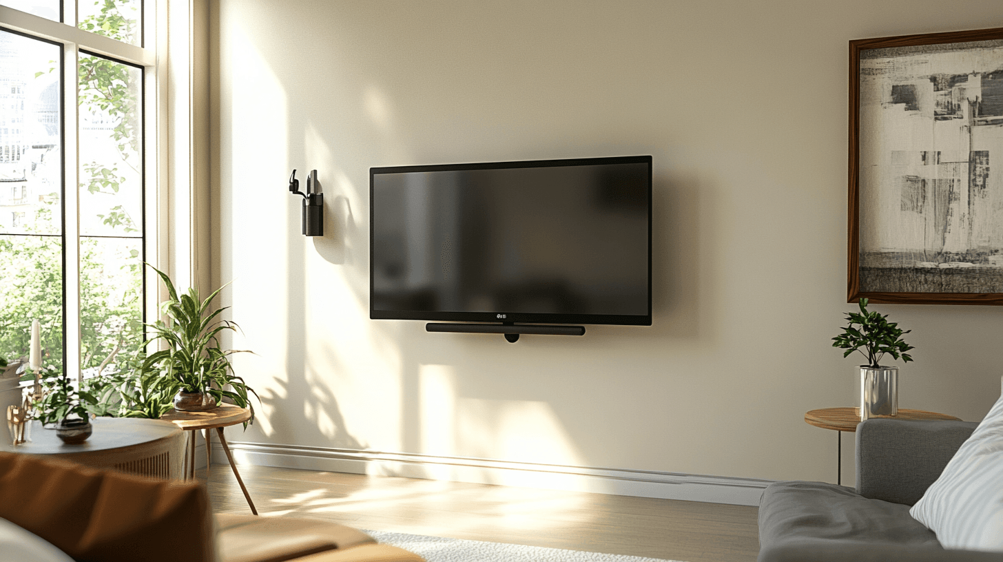 Modernt boende: TV-väggfästen för ditt vardagsrum