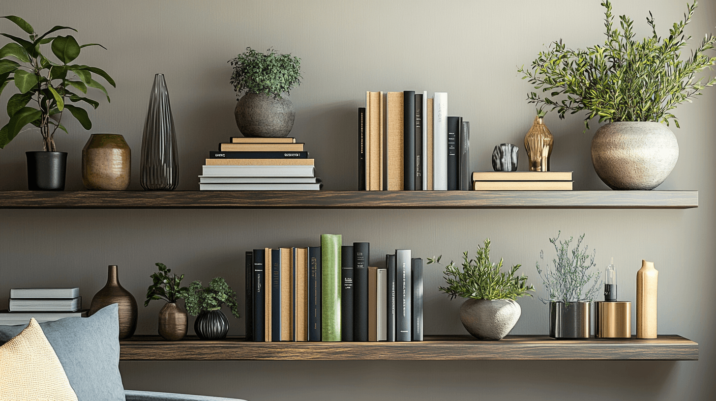 Stilfull hyllinredning: Tips och tricks för en harmonisk arrangemang