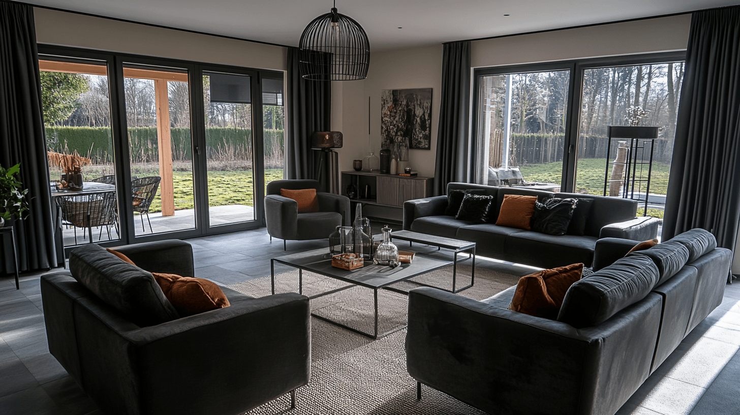 Svart som designfärg: djärv och elegant