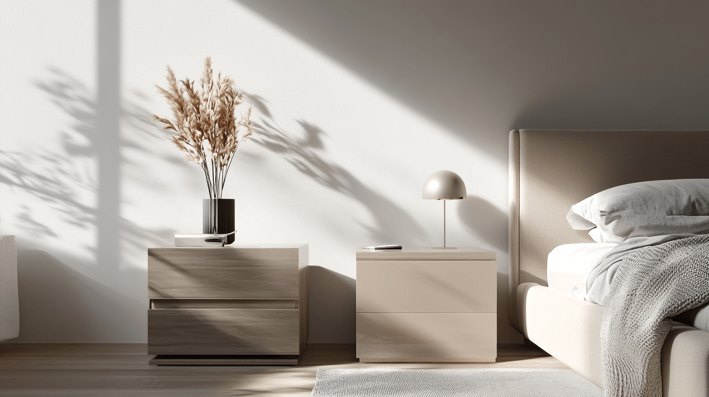 Moderna nattduksbord: Minimalism möter funktionalitet