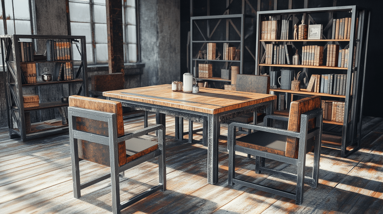 Möbler i industrial chic: Funktionalitet möter design