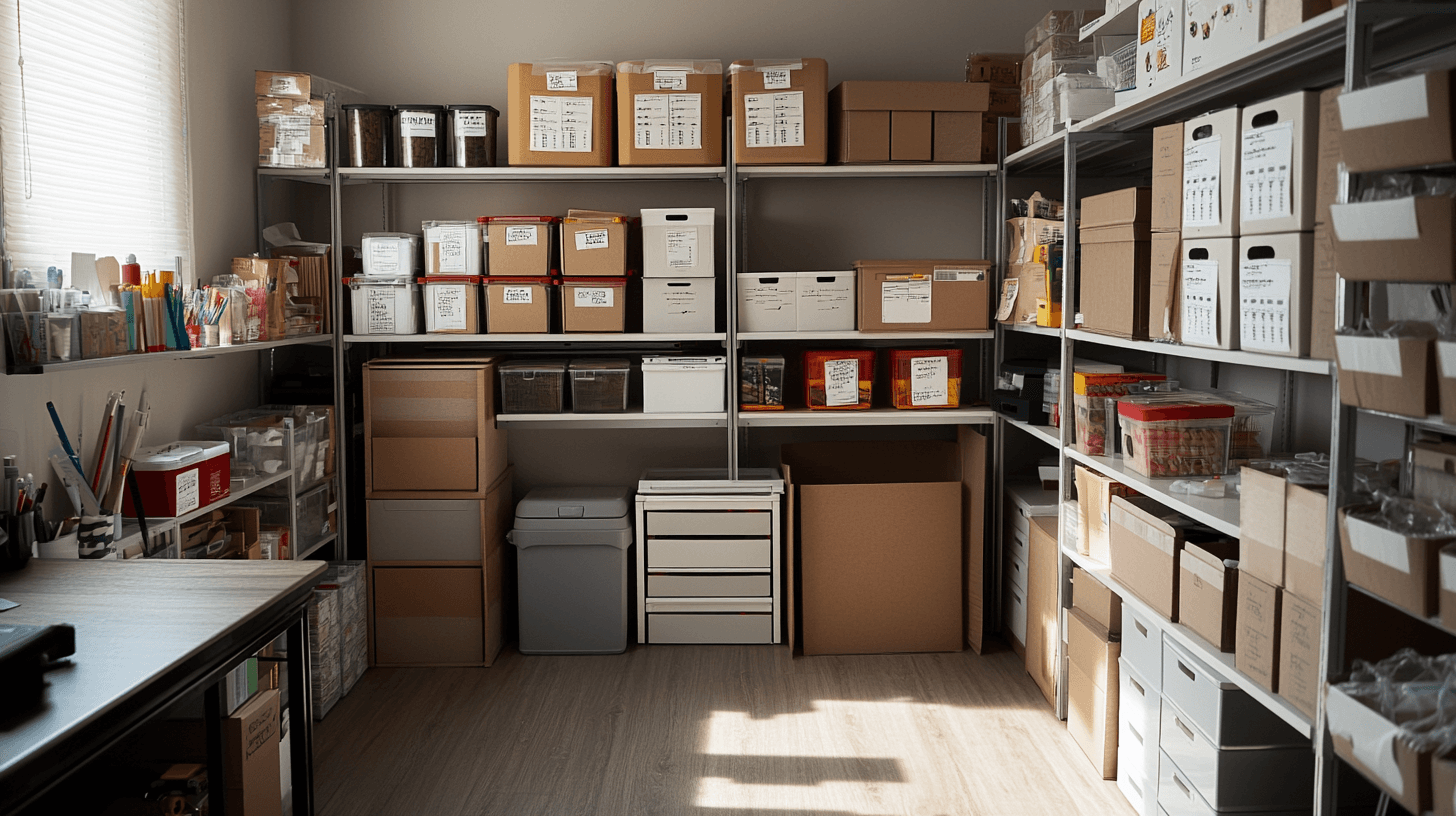 Organisationstips för din lilla ateljé