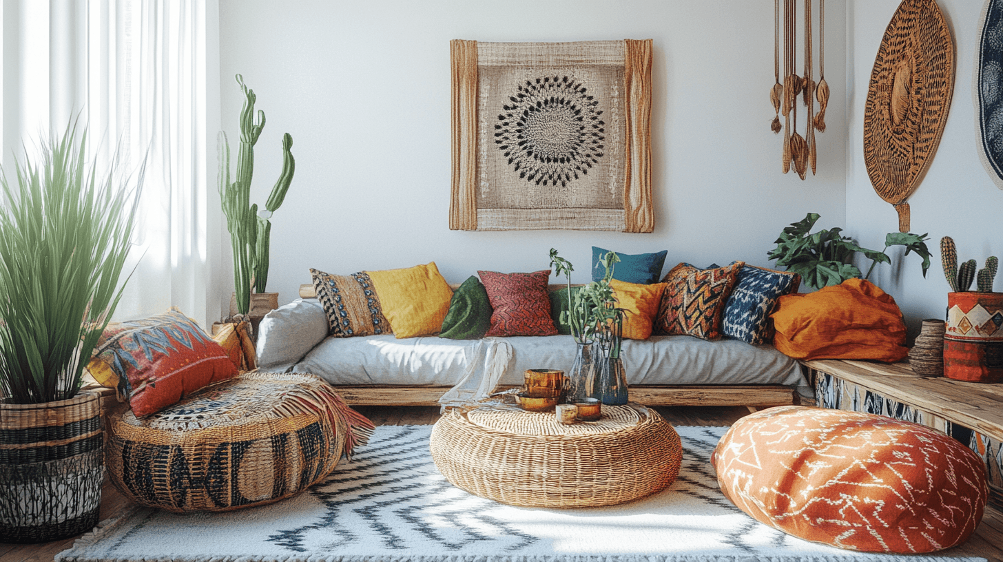 Boho-Chic: Färgglada färger och naturliga material