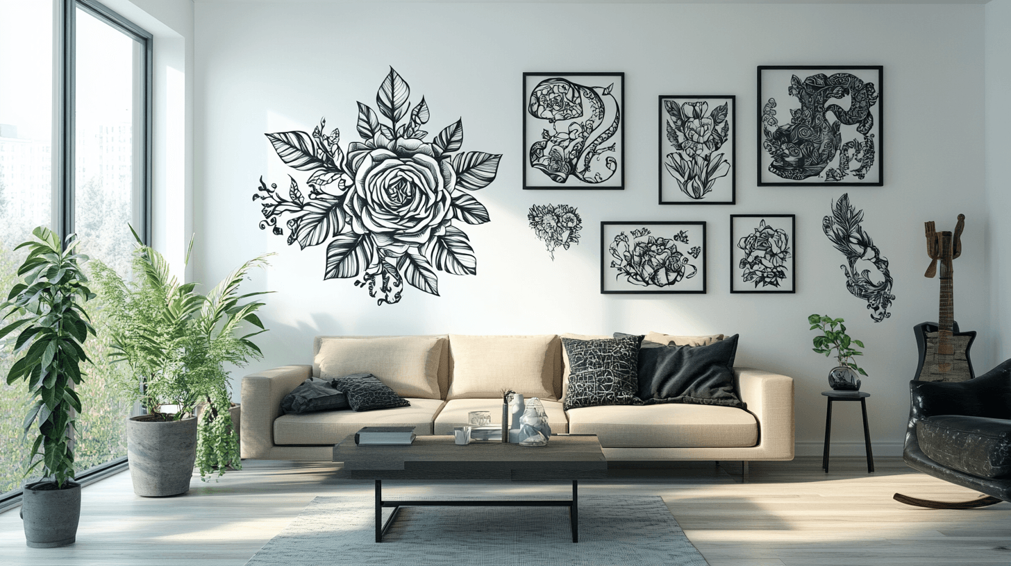Väggdekaler: Kreativa designmöjligheter för väggar