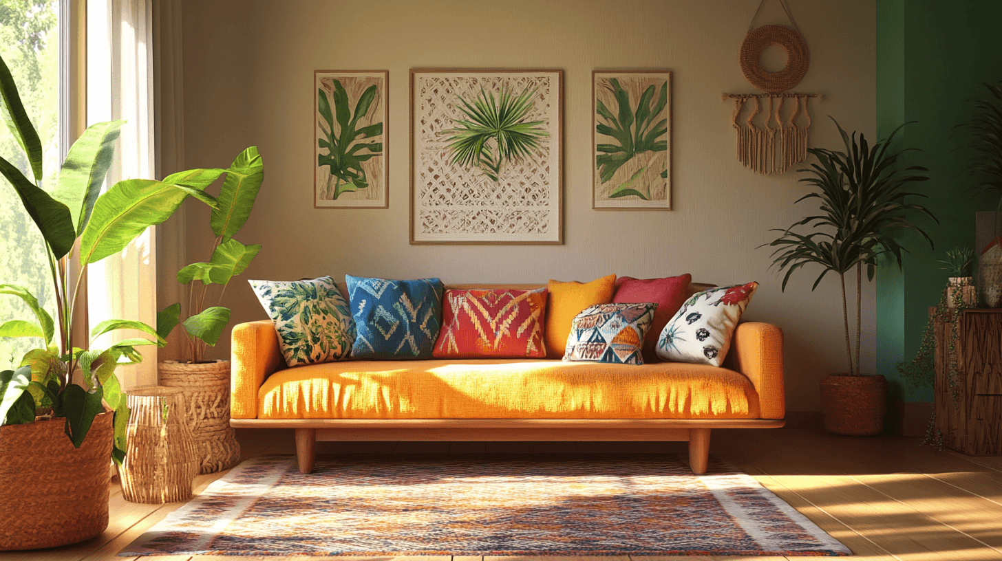 Dekorativa accenter: Så sätter du highlights i Tropical Boho-stilen