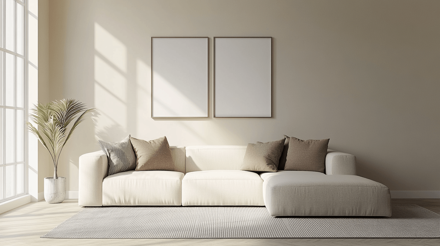 Färgdesign i ett modernt vardagsrum