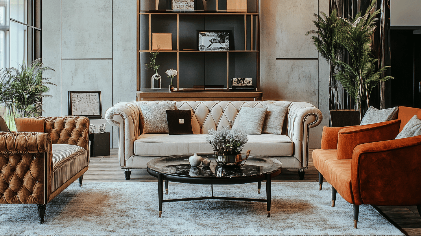 Essensen av Parisian Chic: Möbler och material