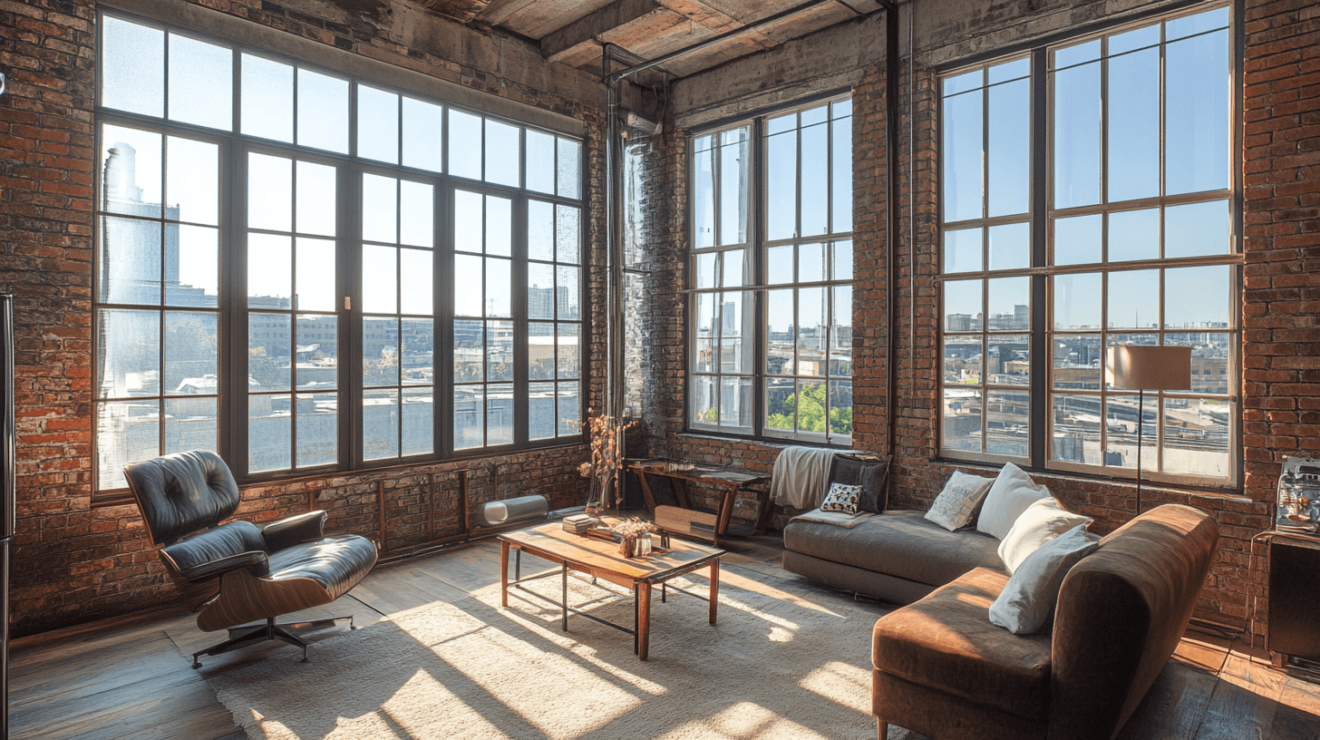 Möbler och dekoration i Urban Loft