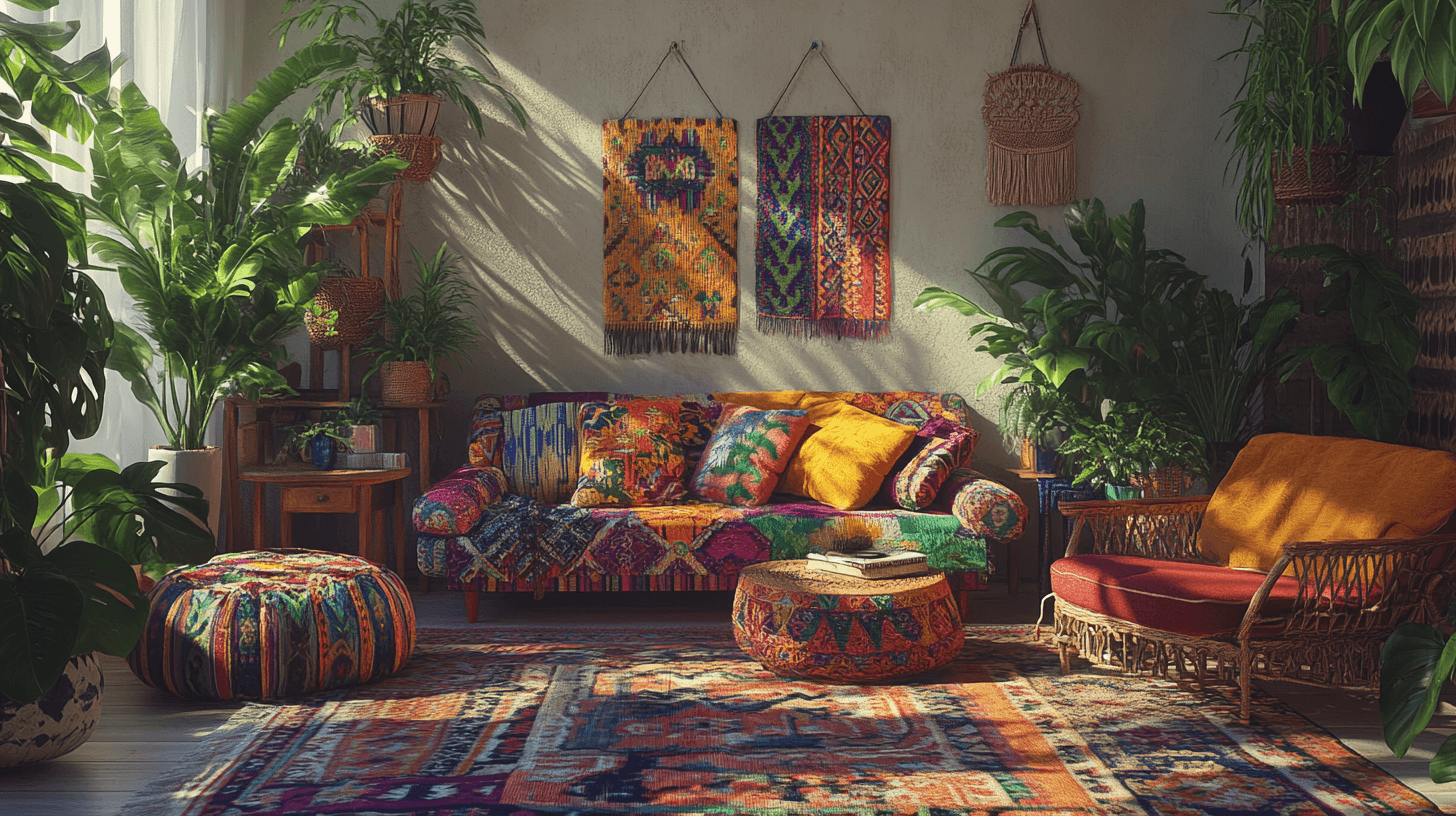 Färgglad Boho: Levande färger i Boho-stil