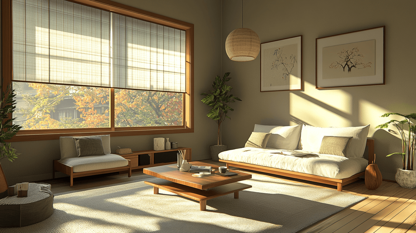 Färgdesign i Japandi-stil: Lugnet genom harmoni