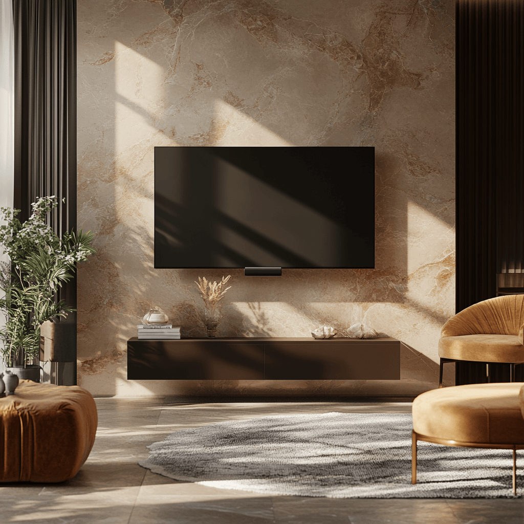 Design och estetik: TV-väggfästen som en del av rumsdesignen