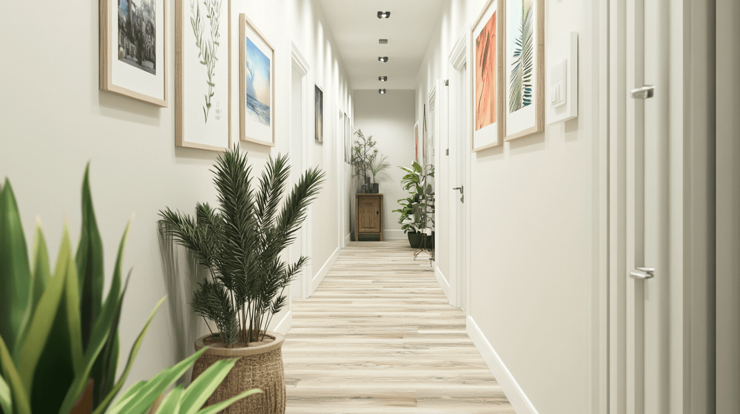 Dekorativa element för en inbjudande hall
