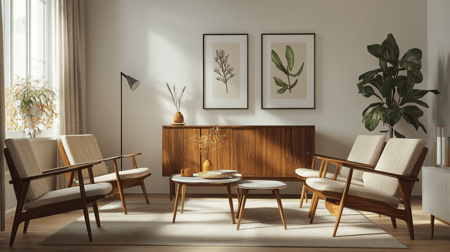 Möbler i Scandi-retro stil: Den perfekta symbiosen
