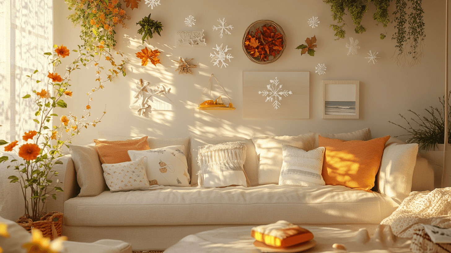 Säsongsdekoration: Fräscha idéer för vår, sommar, höst och vinter