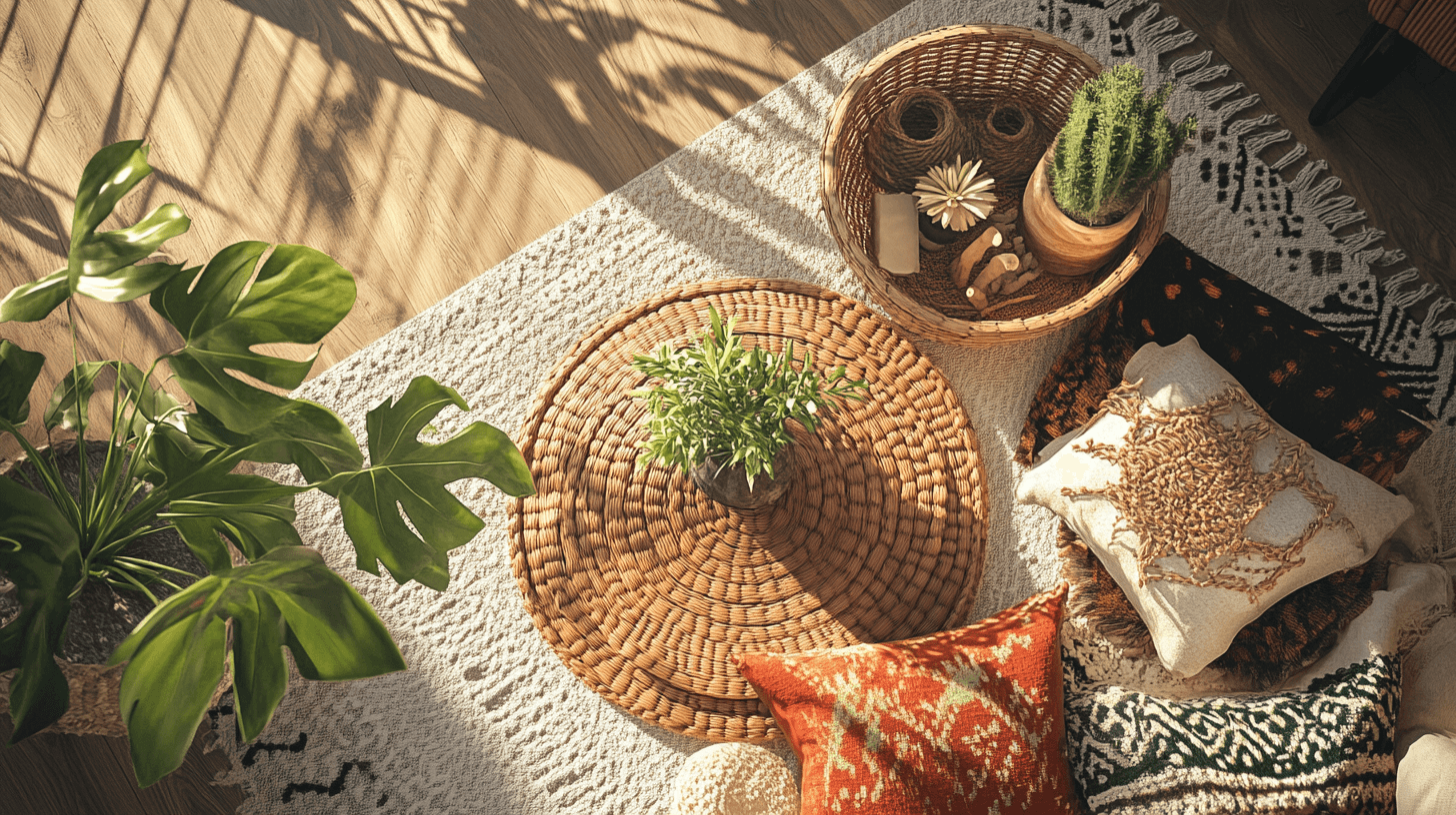 Dekoration i Zen Boho stil: Naturliga material och kreativa inslag
