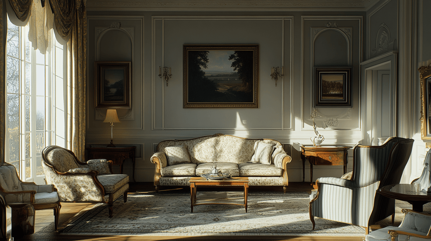 Georgisk stil: Klassisk elegans och rena linjer
