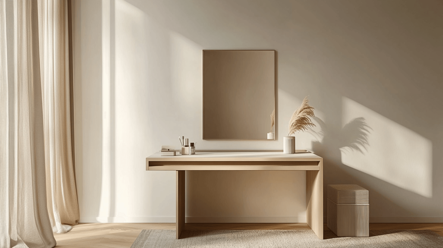 Moderna sminkbord: Minimalism möter stil