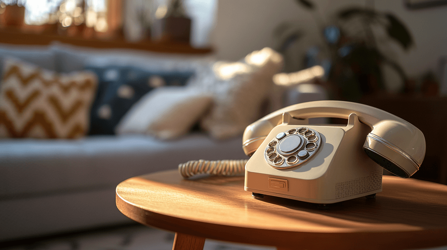 Retro möter modern: Telefonbord med charm