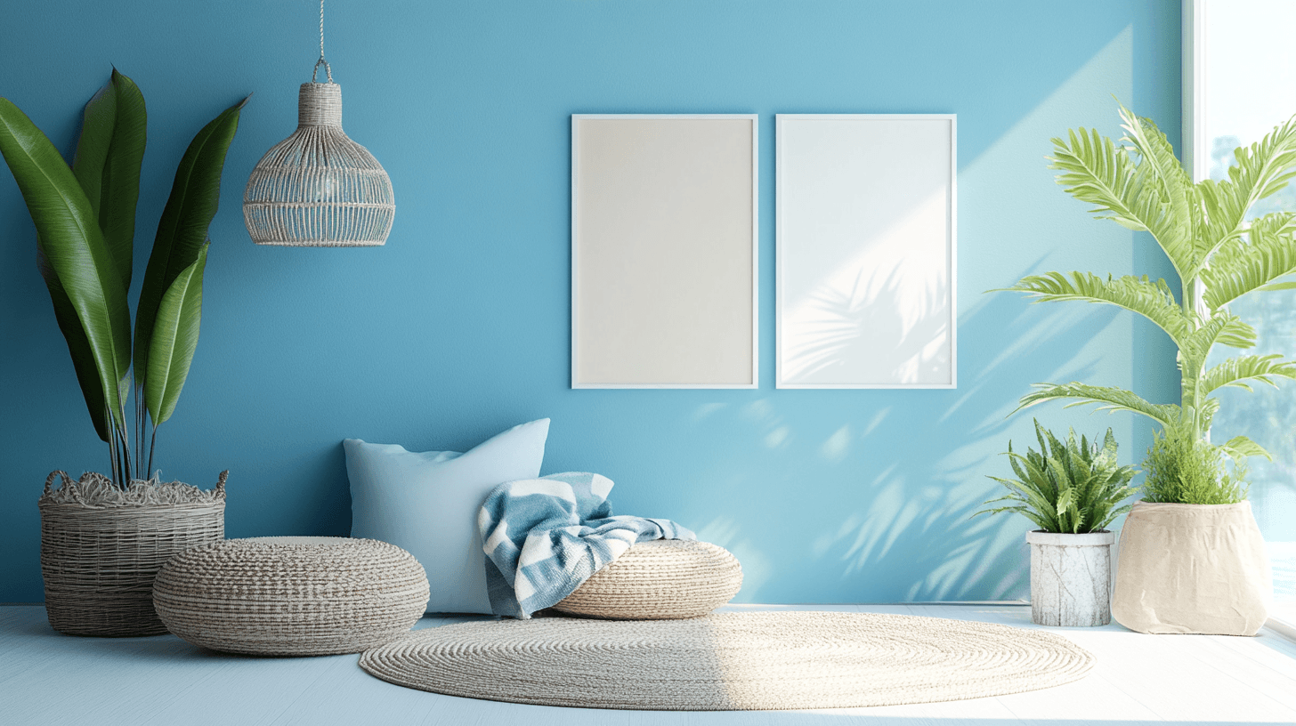 Färgschema inom Coastal Chic: Den perfekta havsbrisen