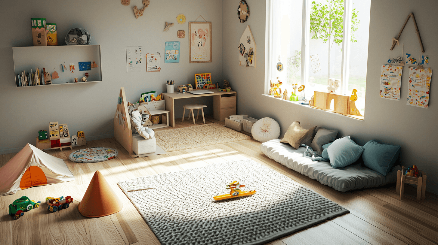 Rumsdesign: Utrymme för lek, lärande och avkoppling
