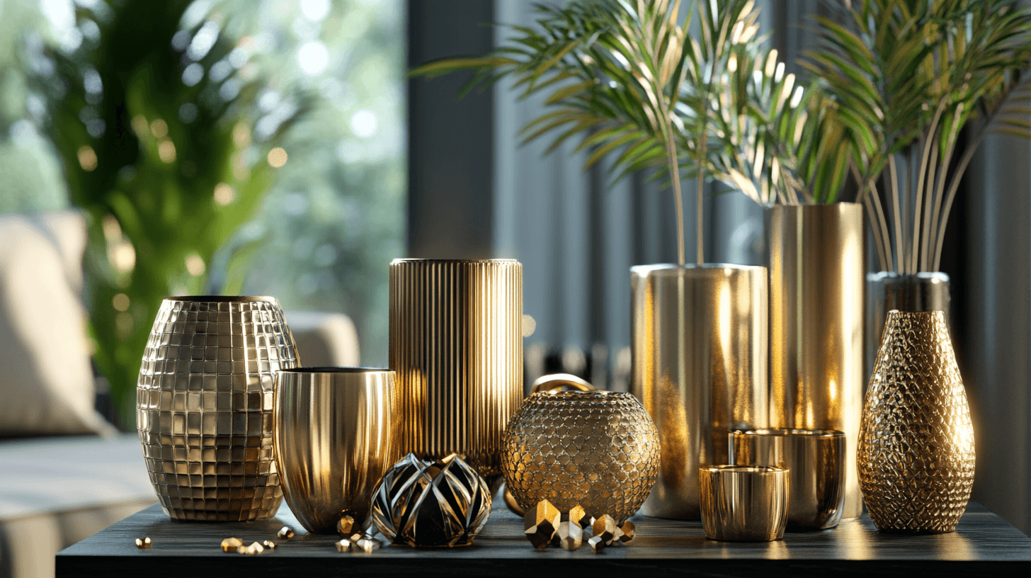 Dekorativa accessoarer i guld: Små detaljer med stor effekt