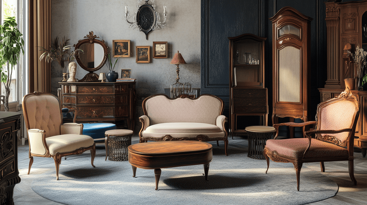 Mångfalden av vintage-möbler: Från Art Deco till Mid-Century Modern