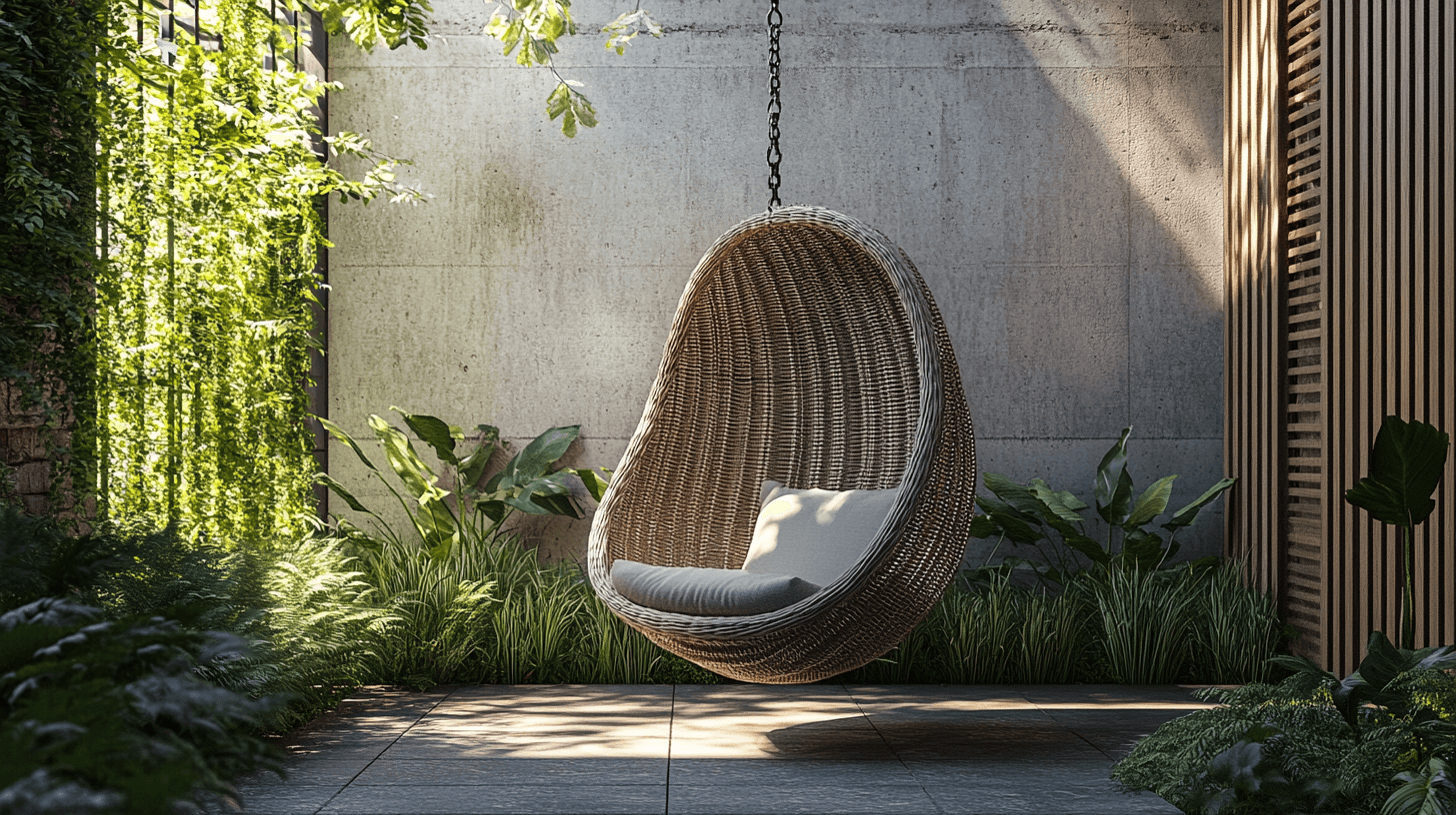 Integrering av hängstolar i din utomhusdesign