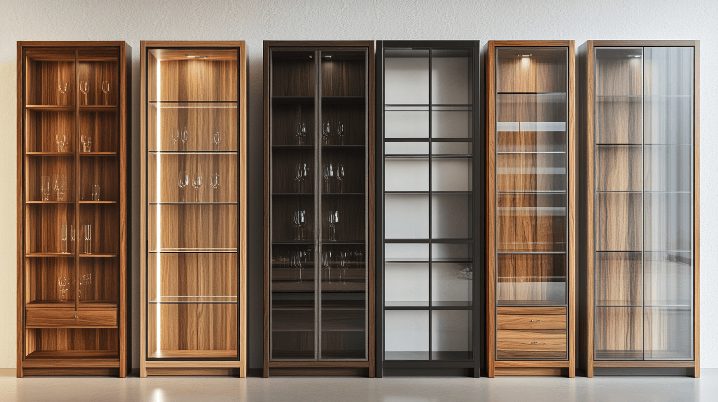 Material och design: Den rätta vitrinskåpet för din stil