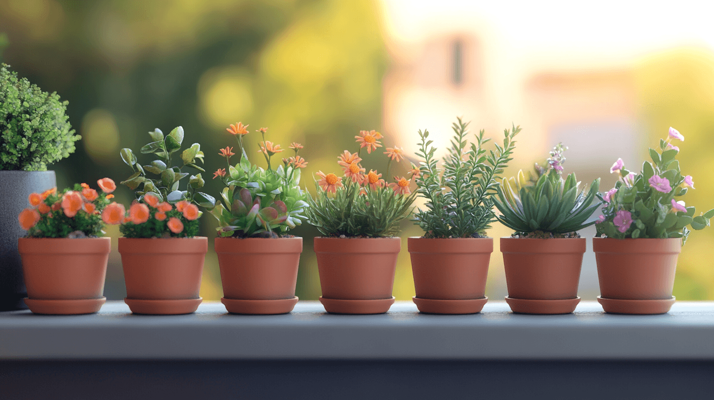 Kompakta planter: Perfekt för små ytor