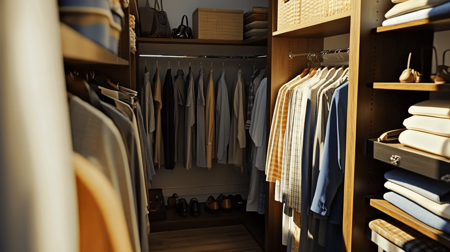 Fördelar med en walk-in-closet