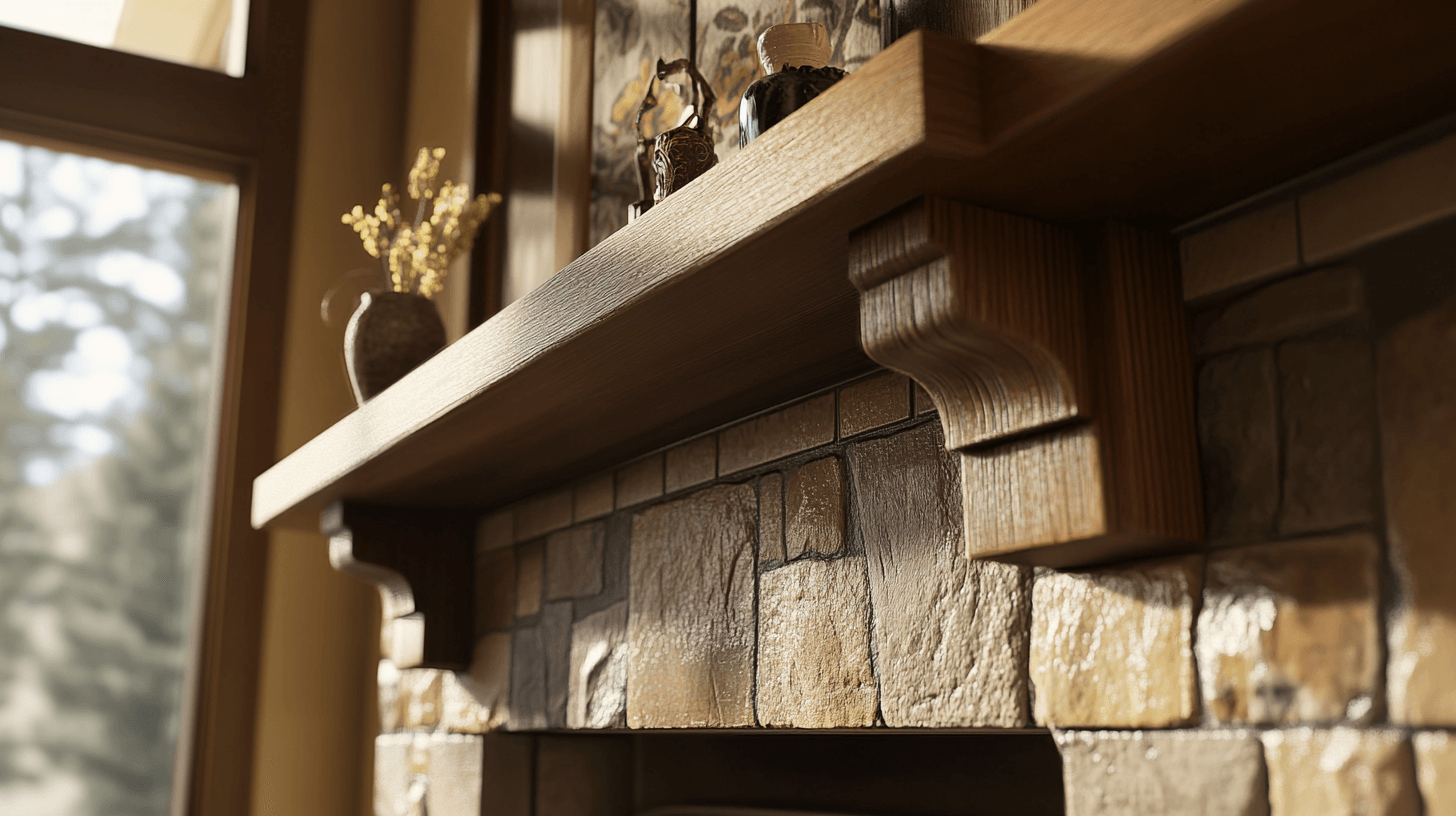 Dekoration i Craftsman-stil: Naturliga material och varma färger