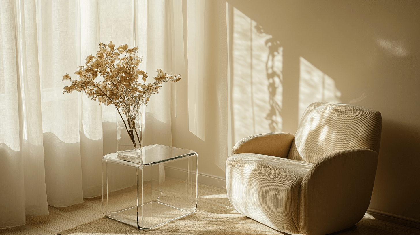 Elegant integrering av glasbord i ditt hem