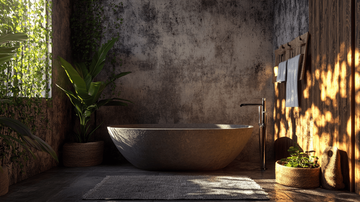 Färger och material för den Contemporary Rustic Look
