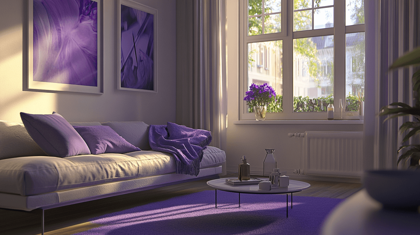 Dekorationsidéer i Lila: Kreativitet och Elegans