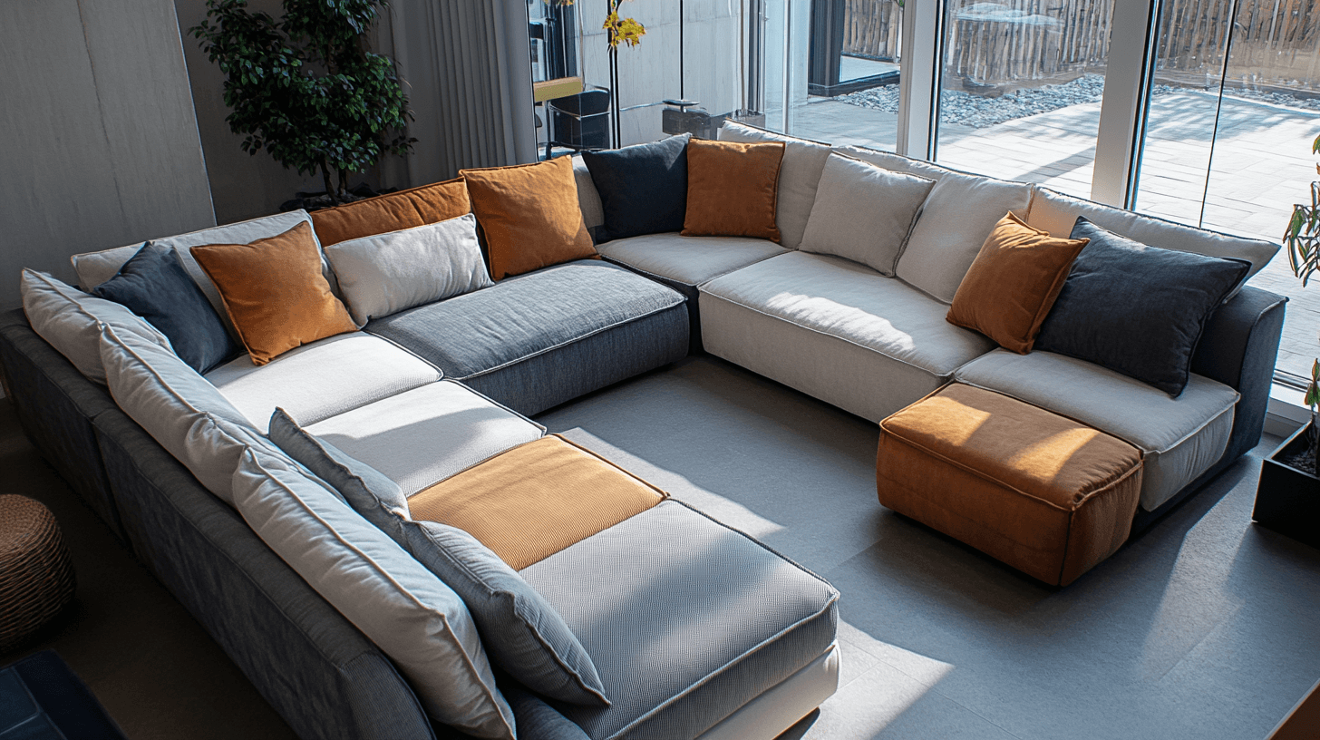 Olika designer av hörnsoffor
