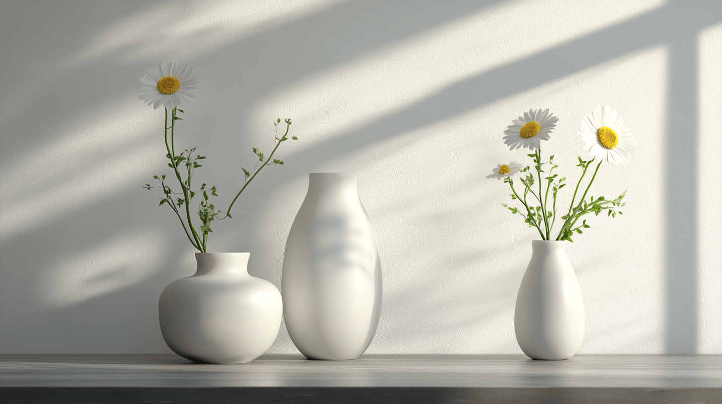 Minimalistiska vaser: Elegans i enkelhet