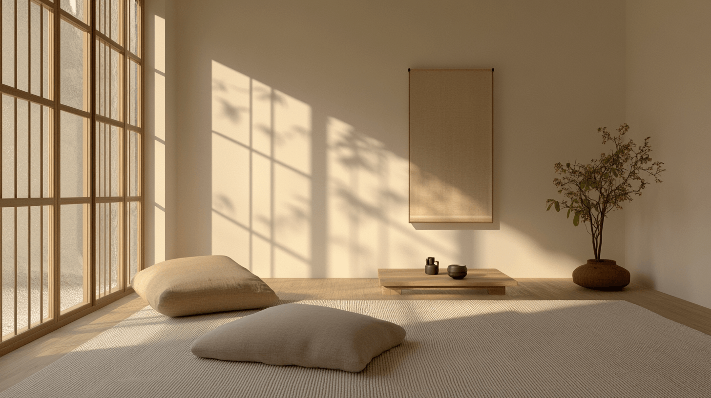 Japandi Minimalism: Klara former och lugn