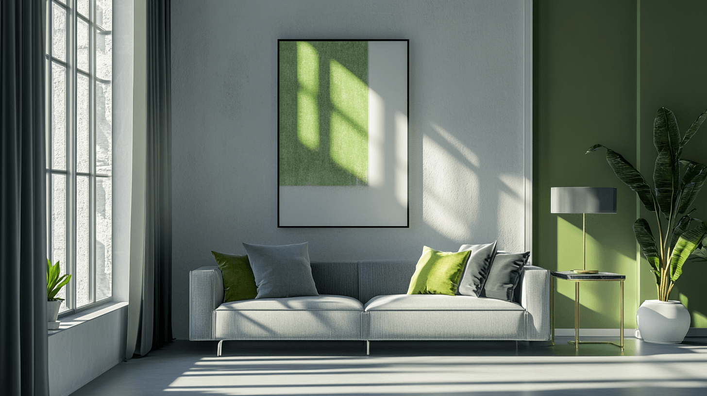 Inredningsstilar med grått och grönt: Från modern till klassisk