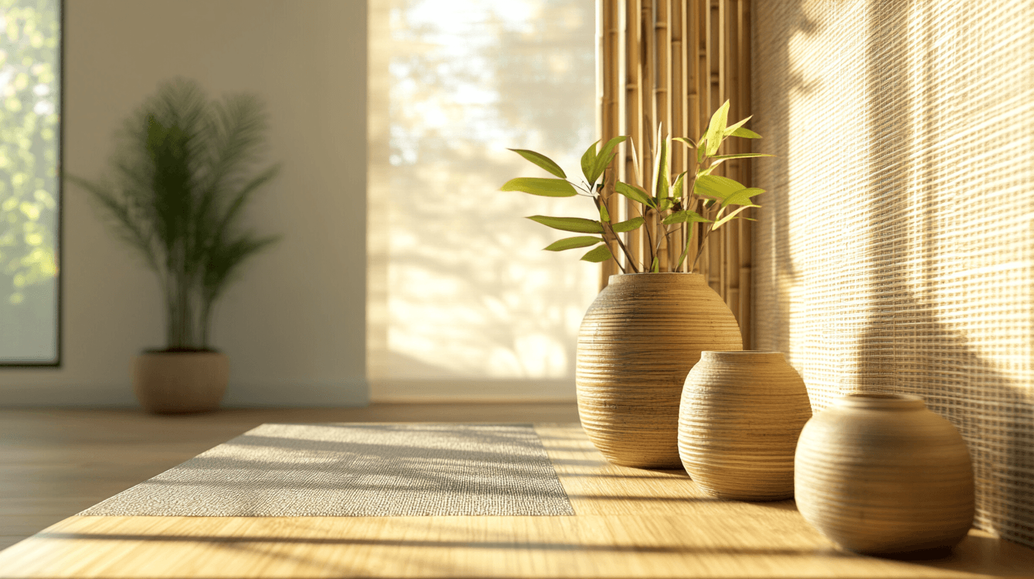 Dekorativa accenter med bambu