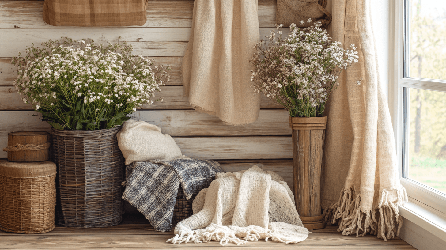 Dekoration i lantlig stil: Sätt naturliga accenter