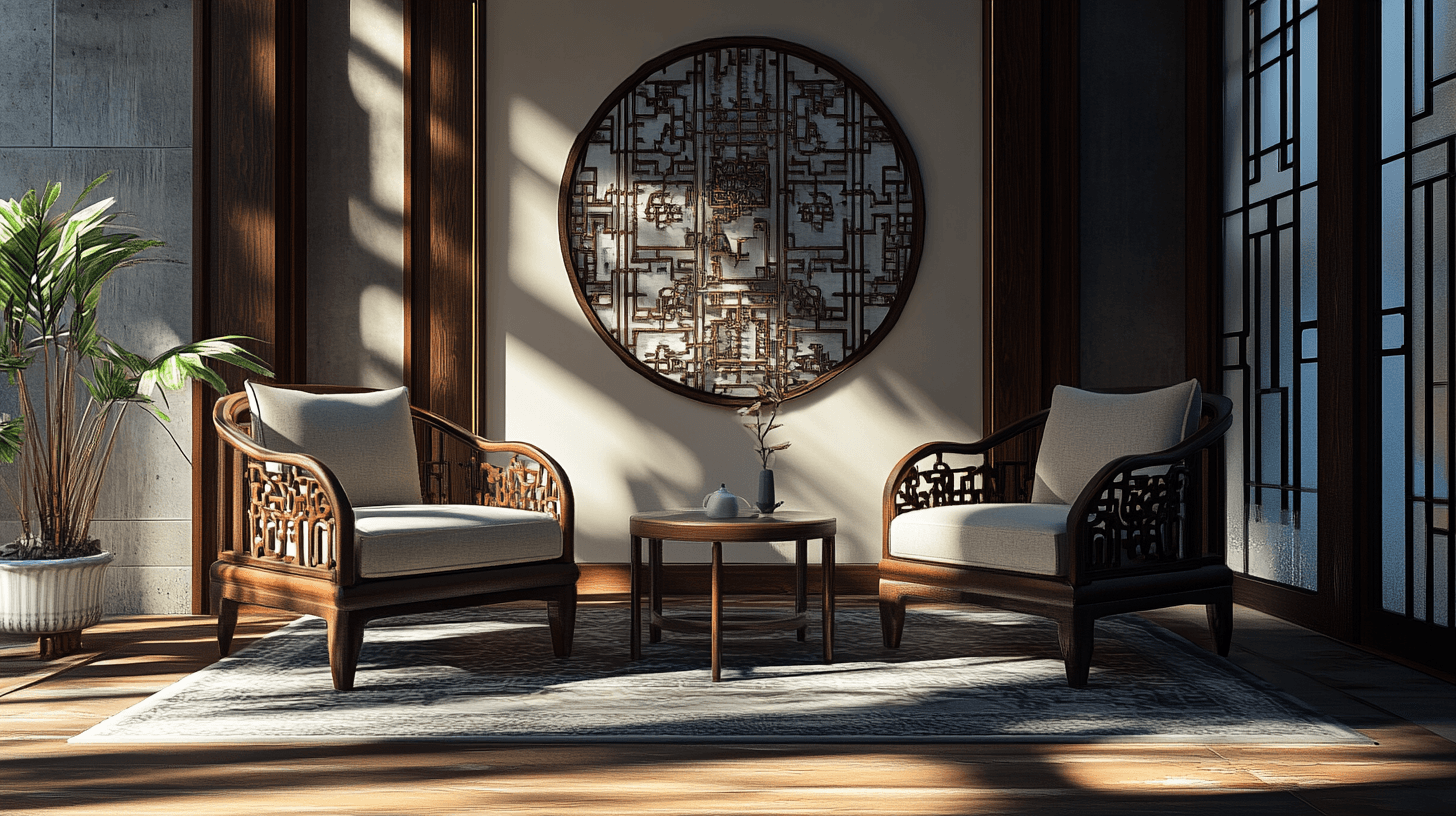 Möbler i modern orientalisk stil