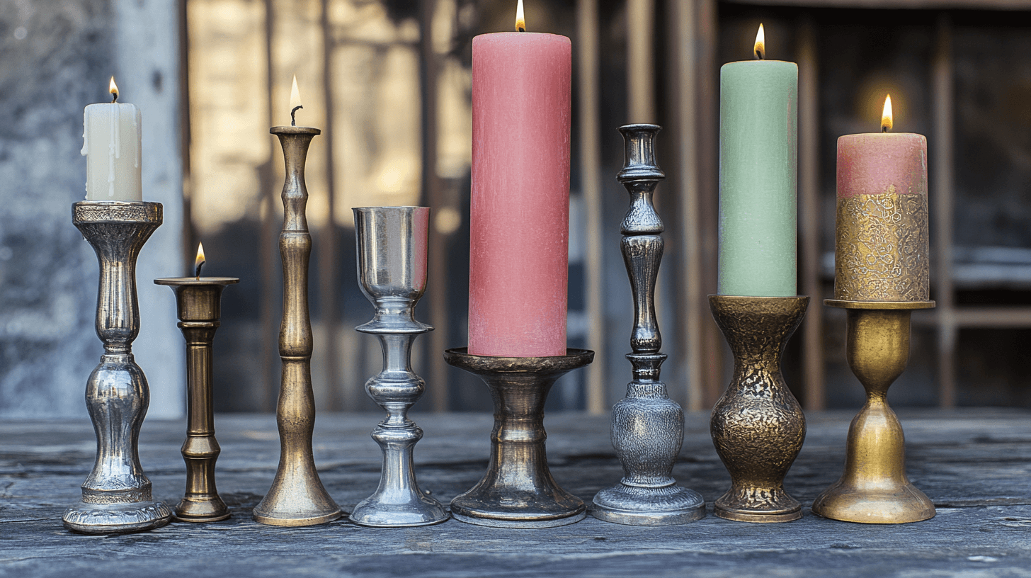 Material och deras effekt: Mässing, Silver och Glas