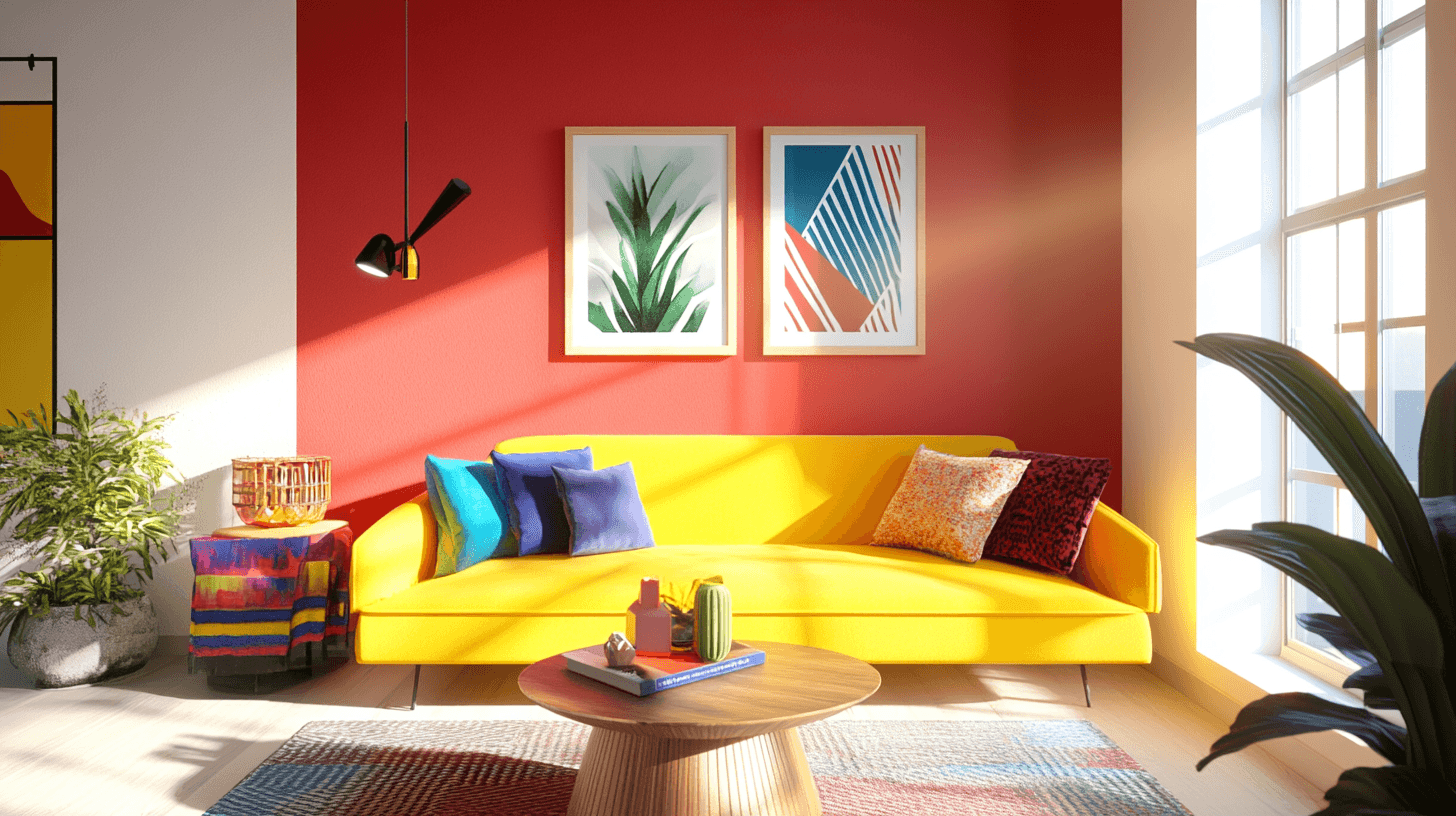 Color Pop: Knalliga färger i rumsdesign