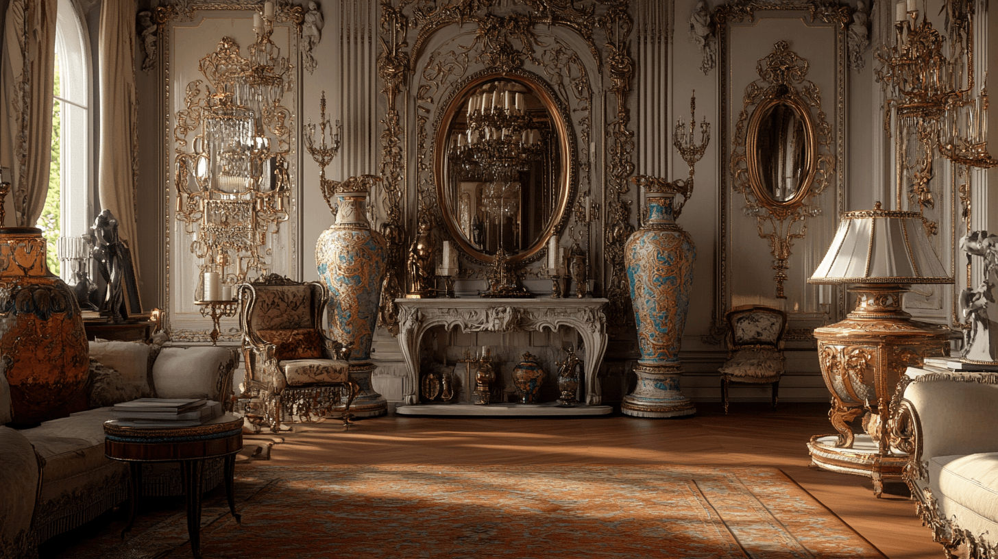 Dekoration i barockstil: Konstfulla detaljer för varje rum