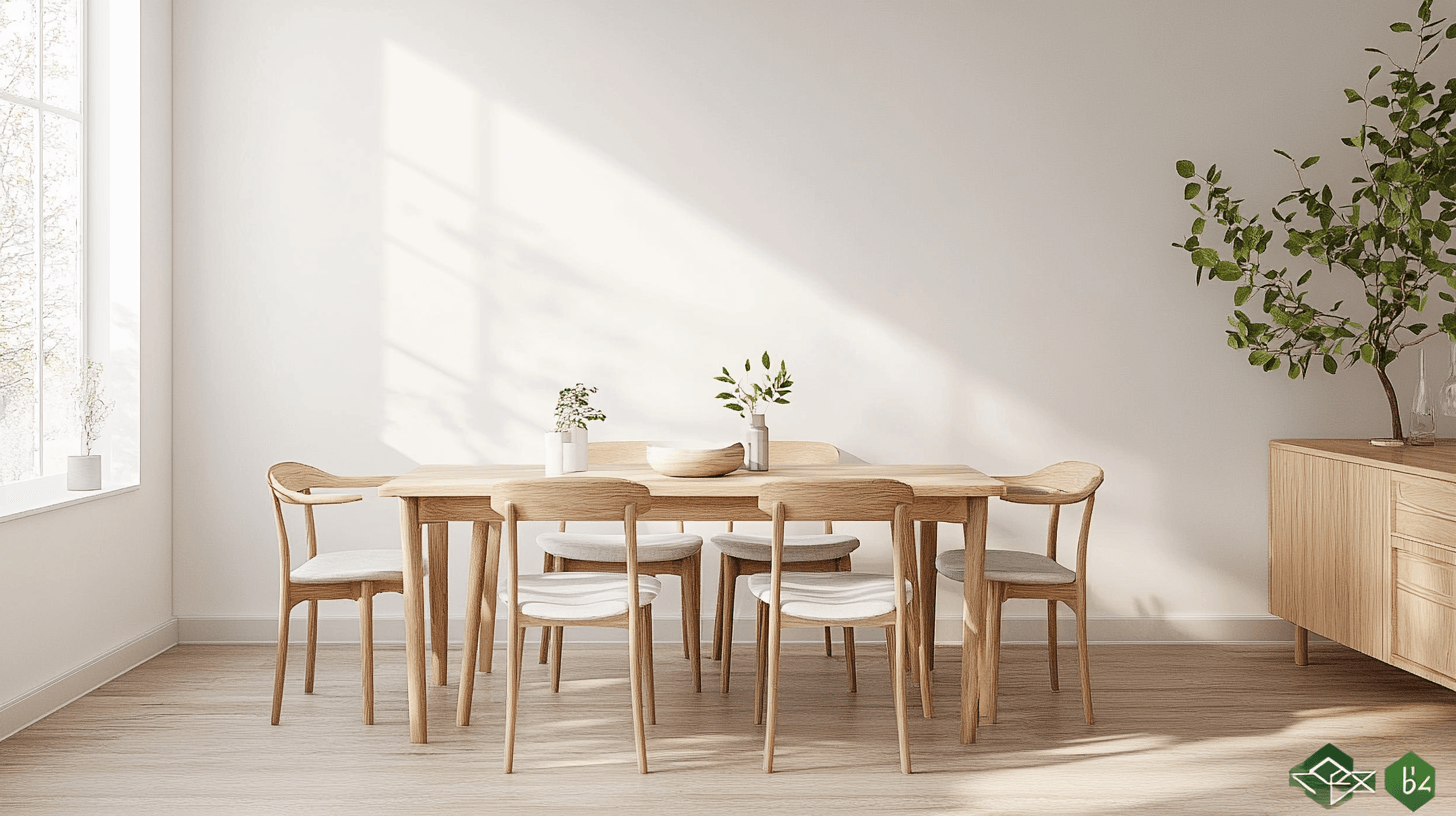 Färgdesign i skandinavisk matsal