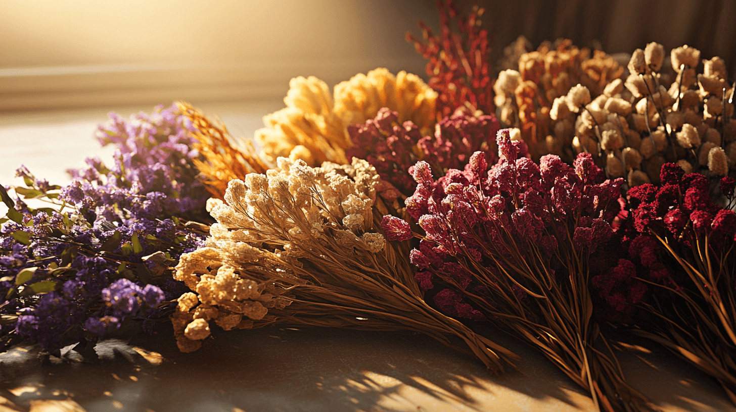Mångfalden av torkade blommor: Vilka arter är bäst lämpade?