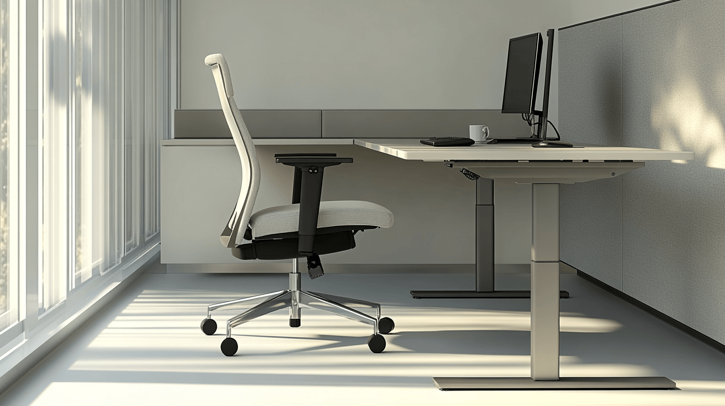 Ergonomiska möbler för hemmakontoret