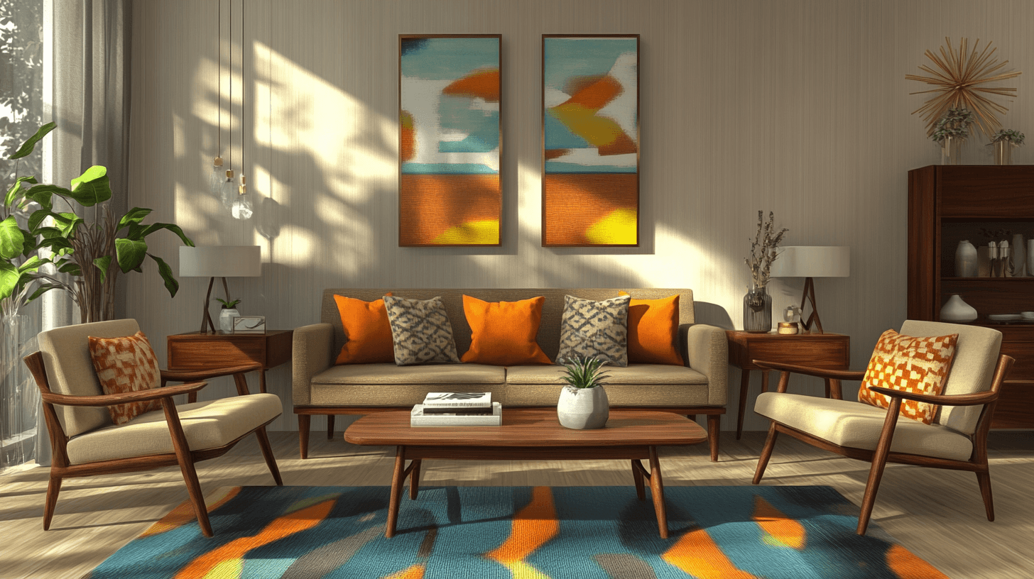 Inredningsstilar i Mid-Century Modern Design