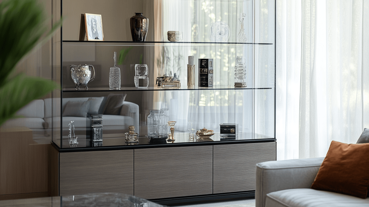 Modern design: Glasmontage för dina samlarföremål