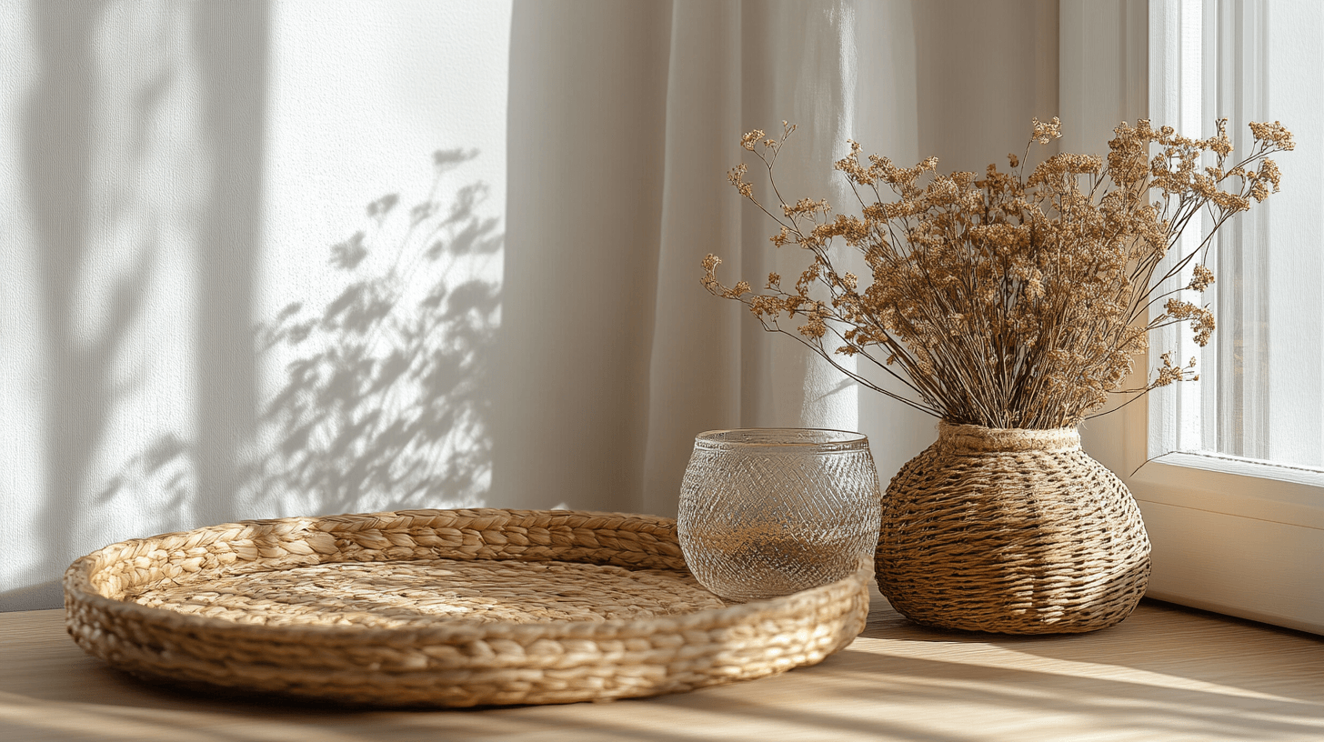 Dekoration i lantlig stil: Naturliga material och mjuka färger